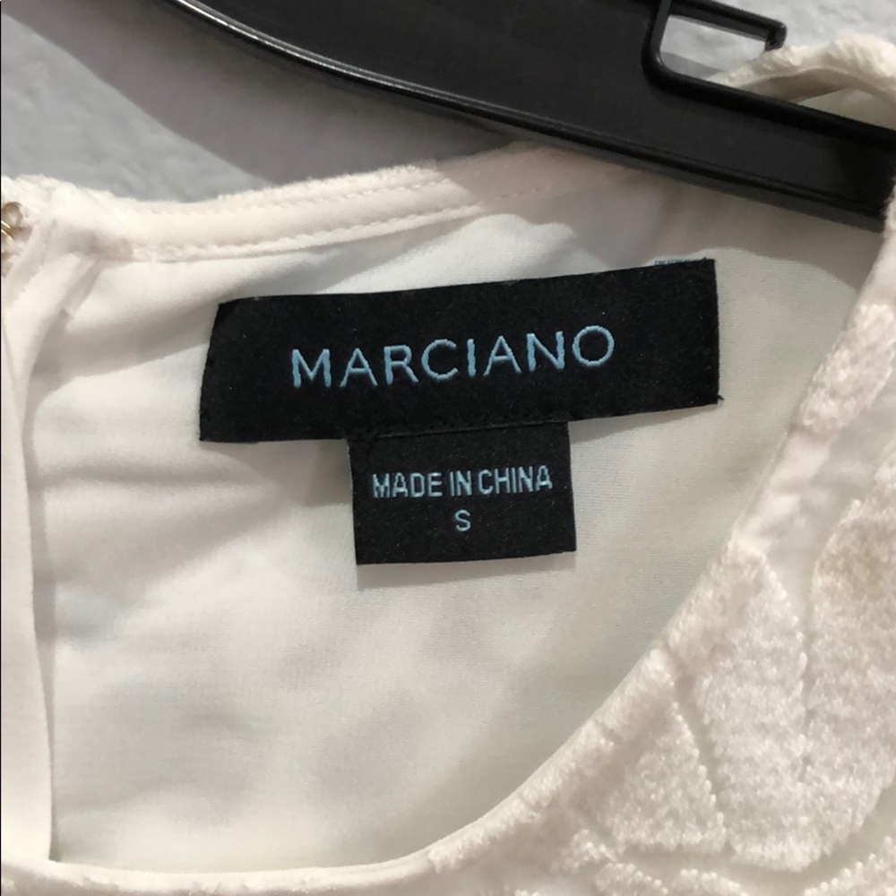 Marciano cropped lace sleeve top - Picture 3 of 3